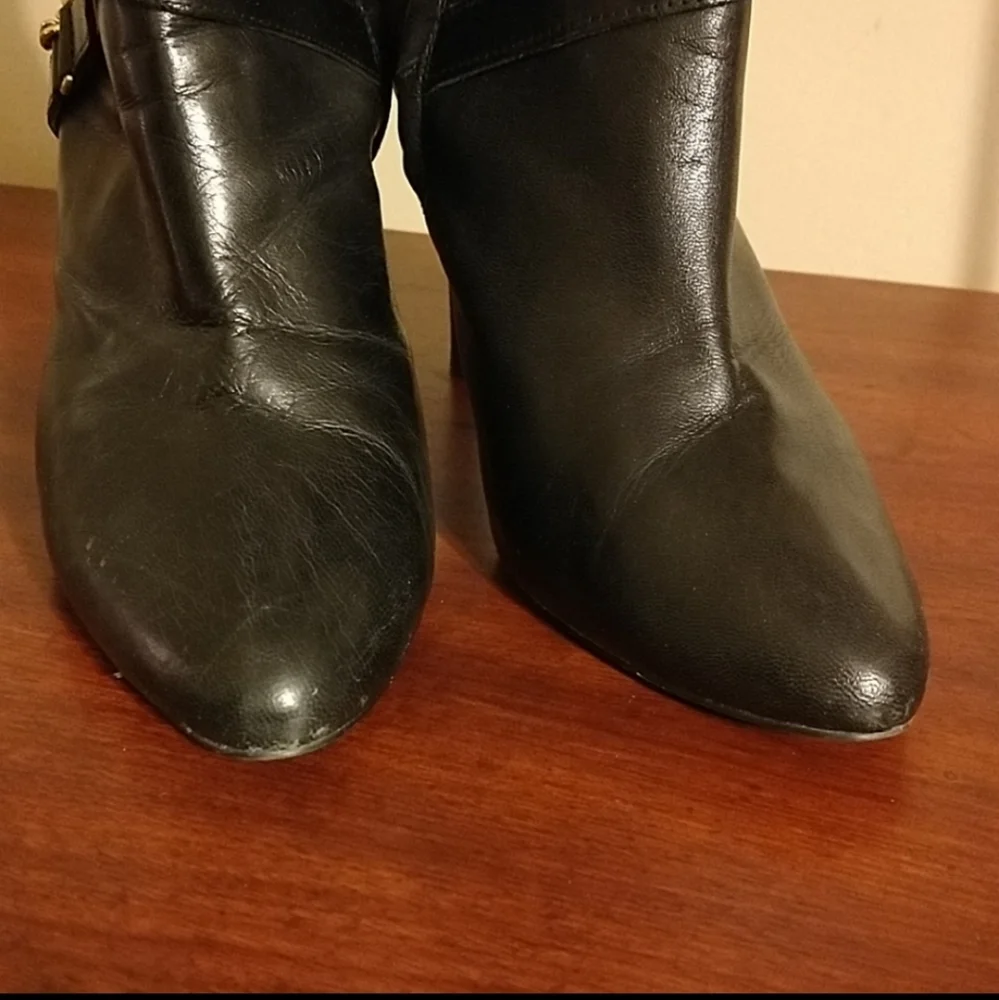 Ralph Lauren Black Boots Size 10B - Picture 6 of 7